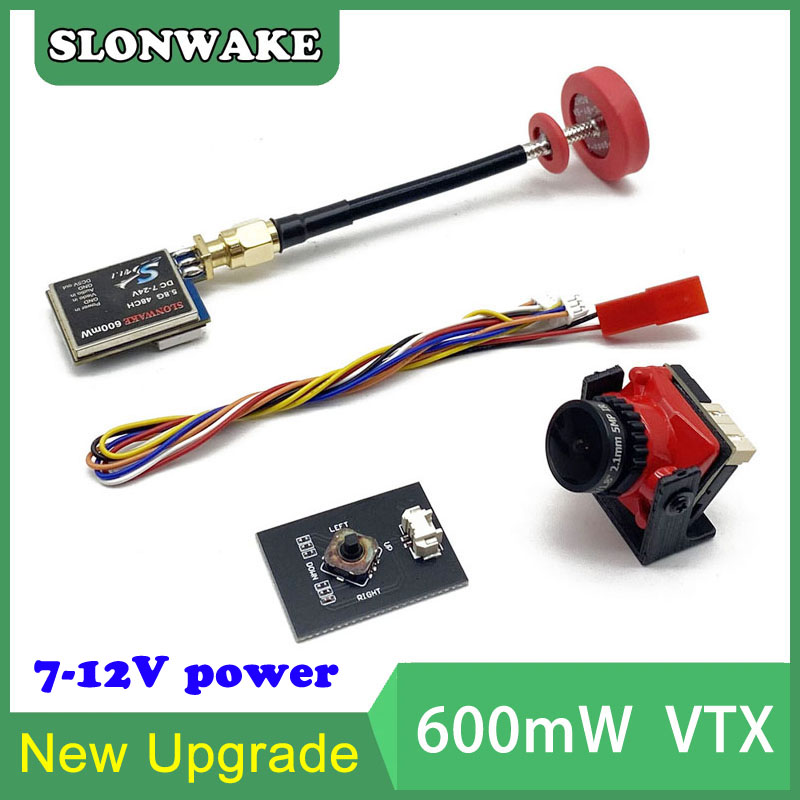 Drone Transmitter - 5.8G 48CH 600mW regulowany nadajnik VTX-CAM