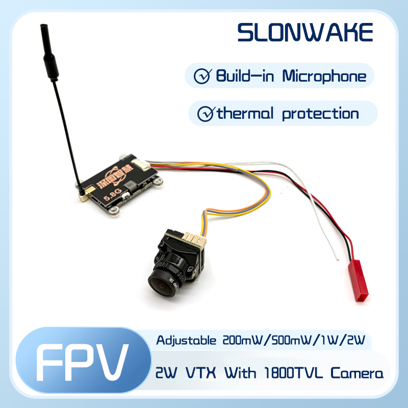 Drone Transmitter - Nadajnik SLONWAKE 5.8G 56CH 2W VTX