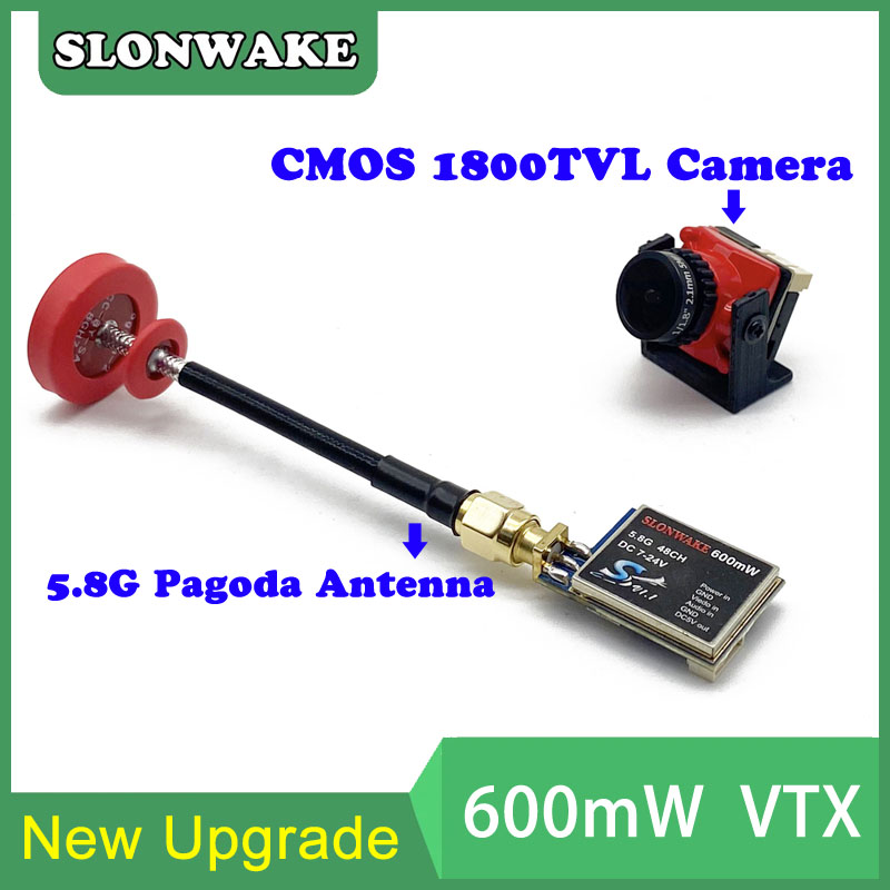 5.8G 48CH 600mW regulowany nad – Drone Transmitter recenzja i cena