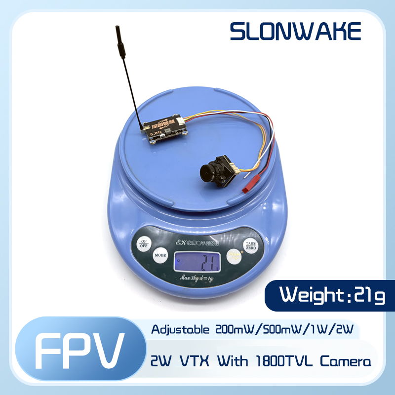 Nadajnik SLONWAKE 5.8G 56CH 2W – Drone Transmitter recenzja i cena