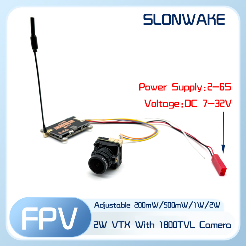 Nadajnik SLONWAKE 5.8G 56CH 2W – Drone Transmitter recenzja i cena