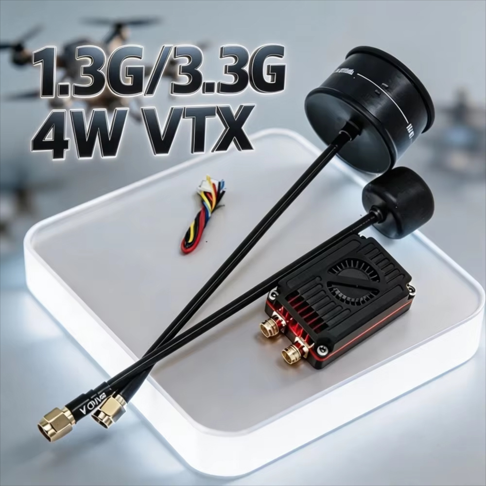 Rushfpv Rush 1.3G/3.3G 4W 7-30 – Drone Transmitter recenzja i cena