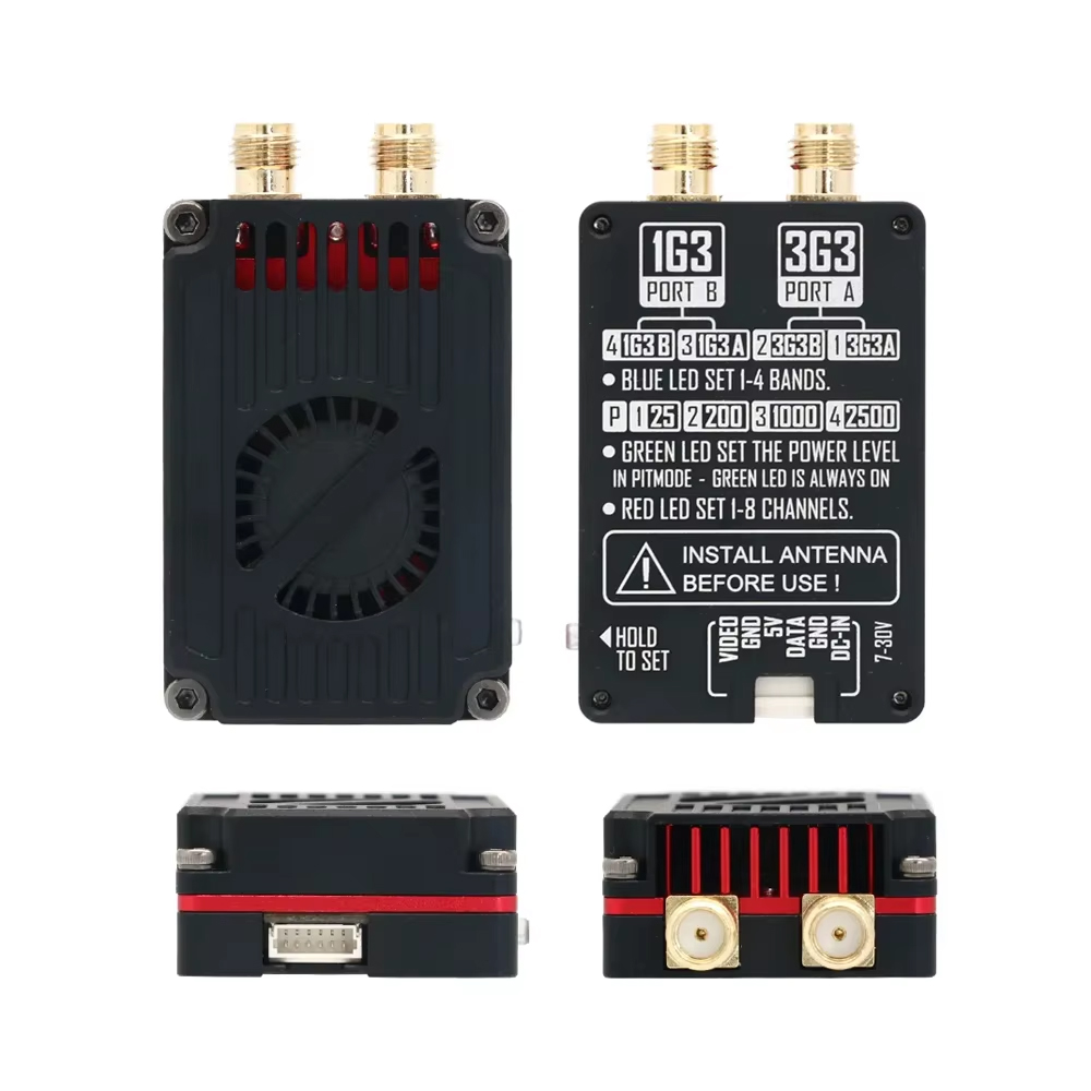 Rushfpv Rush 1.3G/3.3G 4W 7-30 – Drone Transmitter recenzja i cena